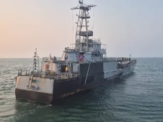 Ex INS Guldar Transformed Into Underwater Museum Thumbnail