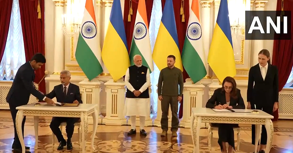India Ukraine MoU Sign