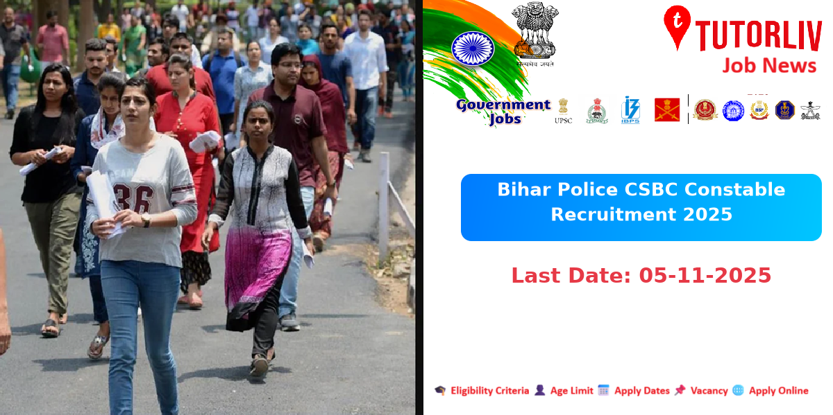 Bihar Police CSBC Constable Recruitment 2025